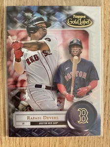 Rafael Devers #54 Class 1 2022 Topps Gold Label - Bild 1 von 2