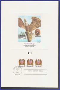 USA3 #2602 U/A FLEETWOOD PROOFCARD FDC STR3  Eagle & Shield - Picture 1 of 1