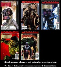 Ultimate Origins 1/A 2/B 3 4/A 5 Marvel 2008 Complete Set Run Lot 1/A-5 VF/NM