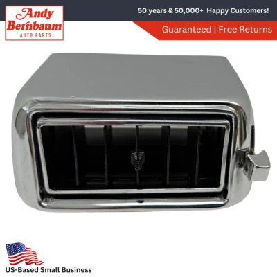 1967 Plymouth Fury Right Side Air Conditioner A/C Spotcooler Chrome 2521224 NOS - Image 1 of 4