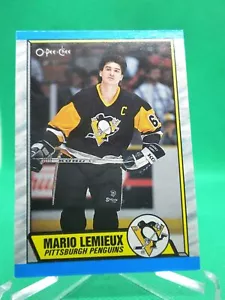 1989-90 OPC #1 Mario Lemieux HOF Pittsburgh Penguins BEAU - Photo 1 sur 3