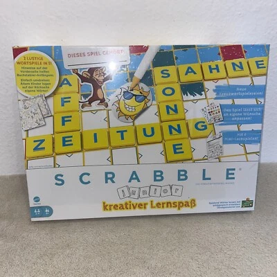 Scrabble Junior - Neu OVP von Mattel, Brettspiel, Familienspiel - Bild 1 von 2