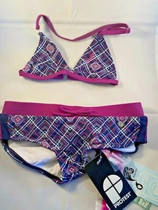 Protest Girls Bikini Swimwear Age 6/8yrs Purple New With Tags was £17 💖 - Picture 1 of 7