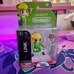 Neu im Karton Link World of Nintendo Legend of Zelda Windwaker 2,25" Figur - Bild 1 von 7