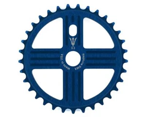 NEPTUNE BMX HELM SPROCKET GEAR for 19mm spindles Made in USA! 39 tooth BLUE - Picture 1 of 1