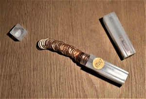 LINCOLN CENT ROLLS (1957-D) 62 penny di grano FDC+++ a FDC+++ - Foto 1 di 3