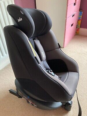 Joie Spin 360 Group 0+/1 Car Seat - Black Ember - Excellent Condition • 34£