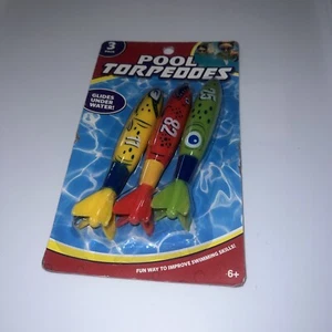 BEST BRANDS Pool Torpedos 3er Pack - NEU IM PAKET Kinder Tauchbecken Spielzeug - Bild 1 von 4