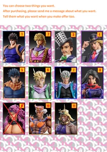 Medicos Super Action Statue JoJo's Bizarre Adventure Set Of 2 SAS - Picture 1 of 6