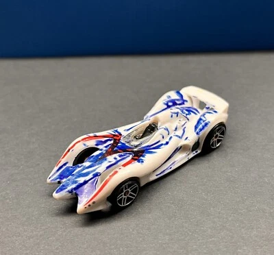 Speed Racer Movie Hotwheels 2007 Mattel Mach 6 Car with Jump Jacks 1 of 1 - Image 1 of 4