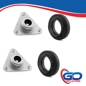 KIT CUSCINETTI + SUPPORTI AMMORTIZZATORI A MOLLA ANTERIORI RENAULT CLIO III IV - Foto 1 di 4