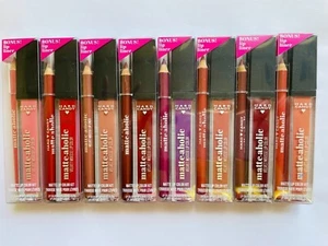 Hard Candy MATTE-AHOLIC Velvet Mousse Lip Color BONUS Lip Liner ~ You CHOOSE! - Picture 1 of 9