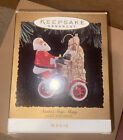 Hallmark Keepsakes Magic Light/Music Ornament Santa Sing Along Tested 4? Tall