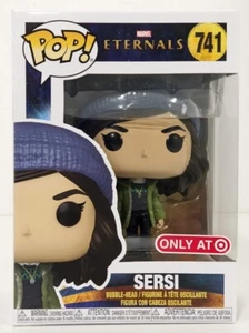 Neu Funko Eternals Sersi 741 Target Exclusive mit Kartonsortierer - Bild 1 von 6