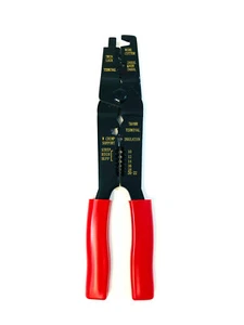 Spark Plug Wire Crimping Tool Stripper Crimper Wires Chevy Ford Mopar Pontiac - Picture 1 of 2