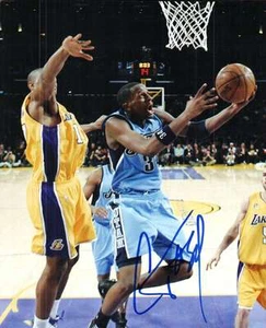 Signed  8x10 C.J. MILES Utah Jazz Autographed Photo w/COA - Picture 1 of 1