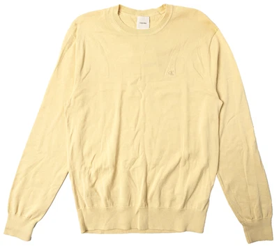 SUÉTER CALVIN KLEIN NUEVO CON ETIQUETAS PARA HOMBRE SUPIMA ALGODÓN CUELLO REDONDO talla M PARRIVÍA Foto 1 de 4