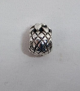 Sterling Silber Ananas Pandora ALE 925 Charm Bead - Bild 1 von 6