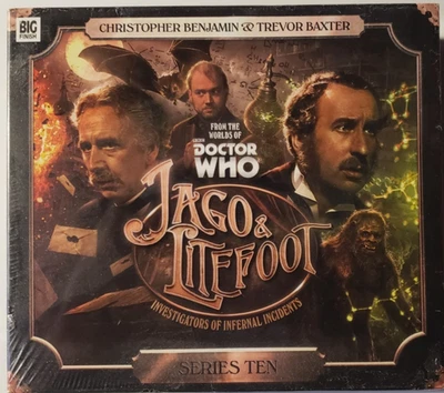 Jago & Litefoot Series  10 Doctor Who Big Finish Audio Drama CD  Set SEALED NEW - Image 1 of 4