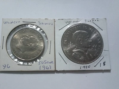 Moneda de cobre níquel SAMOA I SISIFO 1970 1 DÓLAR/Visita Tala del Papa UNC Foto 1 de 4
