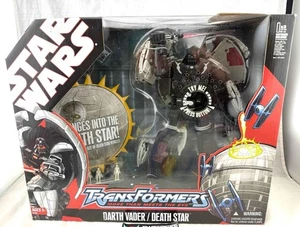 Transformers Star Wars Crossover Darth Vader Death Star MISB - Picture 1 of 2