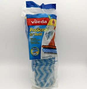 O Cedar Vileda Pro Scrub 10” Roller Mop Ricarica Onda Spugna Scivolo Nuovo in Confezione - Foto 1 di 15