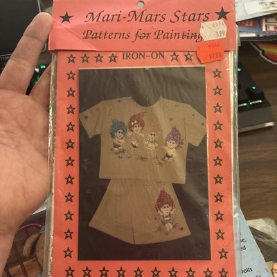 Mari-mars Stars Pattern For Painting - Image 1 of 3