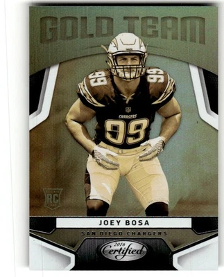 2016 Panini Certified Joey Bosa Gold Team #11 - Image 1 of 2