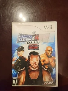 WWE SmackDown vs Raw 2008 Featuring ECW (Nintendo Wii, 2007) No Manual  - Picture 1 of 4