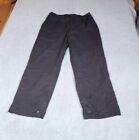 Tourney Gortex Pants Men&#39;s Size Extra Large XL Black Windproof Waterproof Work