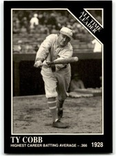 1991 Conlon Collection - The Sporting News - TY COBB 😎 Trading Card #250