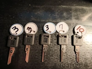 General Motors Vats Chip Keys Uncut - Bild 1 von 1