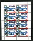 Guinea Briefmarken Blatt Rennwagen Tyrrell #7990