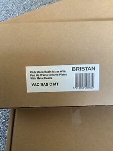 Bristan Value Club Mono Basin Mixer Tap with Pop Up Waste - Chrome