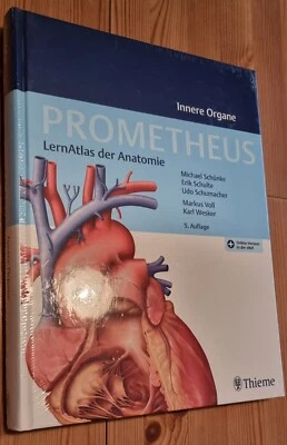 Prometheus Lernatlas der Anatomie, innere Organe 5. Auflage (2018), Neu in Folie - Bild 1 von 4