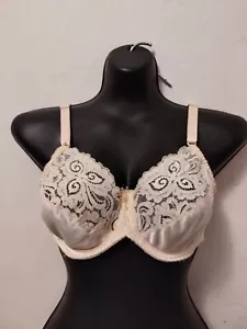 Vintage Bali Satin & Lace 3402 Pink Underwire Bra Size 34D - Picture 1 of 15