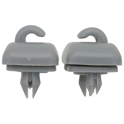 8U0857562A 2 x солнцезащитный козырек серый зажим держатель крюк для Audi A3 S3 A4 S4 A5 S5 Q3 Q5 - Изображение 1 из 4