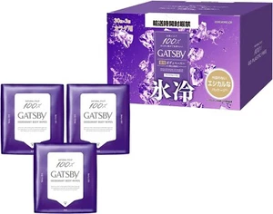 Mandom GATSBY Ice Deodorant Body Paper ice fruity 3 packs of 30 sheets wipes - Picture 1 of 3