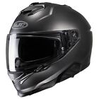 HJC i71 Solid Motorcycle Helmet Titanium