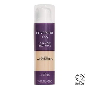 COVERGIRL Advanced Radiance Age Defying Foundation Makeup Classic Ivory, 1 Ounce - Picture 1 of 4