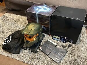 Halo 3 Master Chief Legendary Edition Helmet Complete Signed By Voice Actors