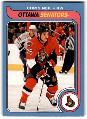 2008-09 O-Pee-Chee '79-80 Retro Chris Neil #320 Ottawa Senators - Image 1 of 2