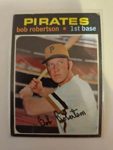 1971 TOPPS BOB ROBERTSON #255 VG/EX - Imagen 1 de 2