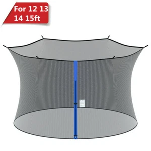 6/8 Poles Trampoline Safety Net Replacement for 12ft 13ft 14ft 15ft Trampolines - Picture 1 of 28