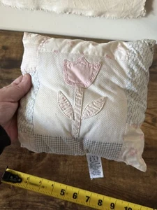 Baby Gap Square Quilted Pillow 9” Vintage Nursery Decor - Picture 1 of 12