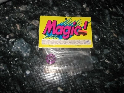 Vintage RC Racing Grade Trinity Magic 1:12 Wheel Hub Aluminum Purple (1) MM508 - Image 1 of 2