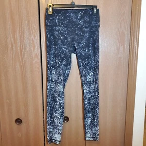 EUC Lululemon Sz 8 Wunder Under HiRise Tight Nulux Effervescence 50g Multi Black - Picture 1 of 11