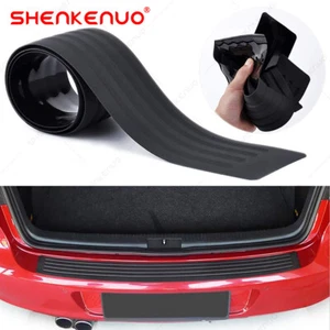 Car Accessories Door Sill Cover Scuff Plate Rear Bumper Guard Protector 90*8cm - Picture 1 of 11