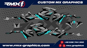 Calcomanías adhesivas Polaris Sportsman 570 2014-2017 decoración diseños rivales gráficos RMX - Imagen 1 de 1