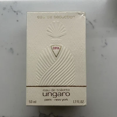 Diva Emanual Ungaro Vintage Eau de Toilette 50 ml 1,7 oz sellado en caja Foto 1 de 4